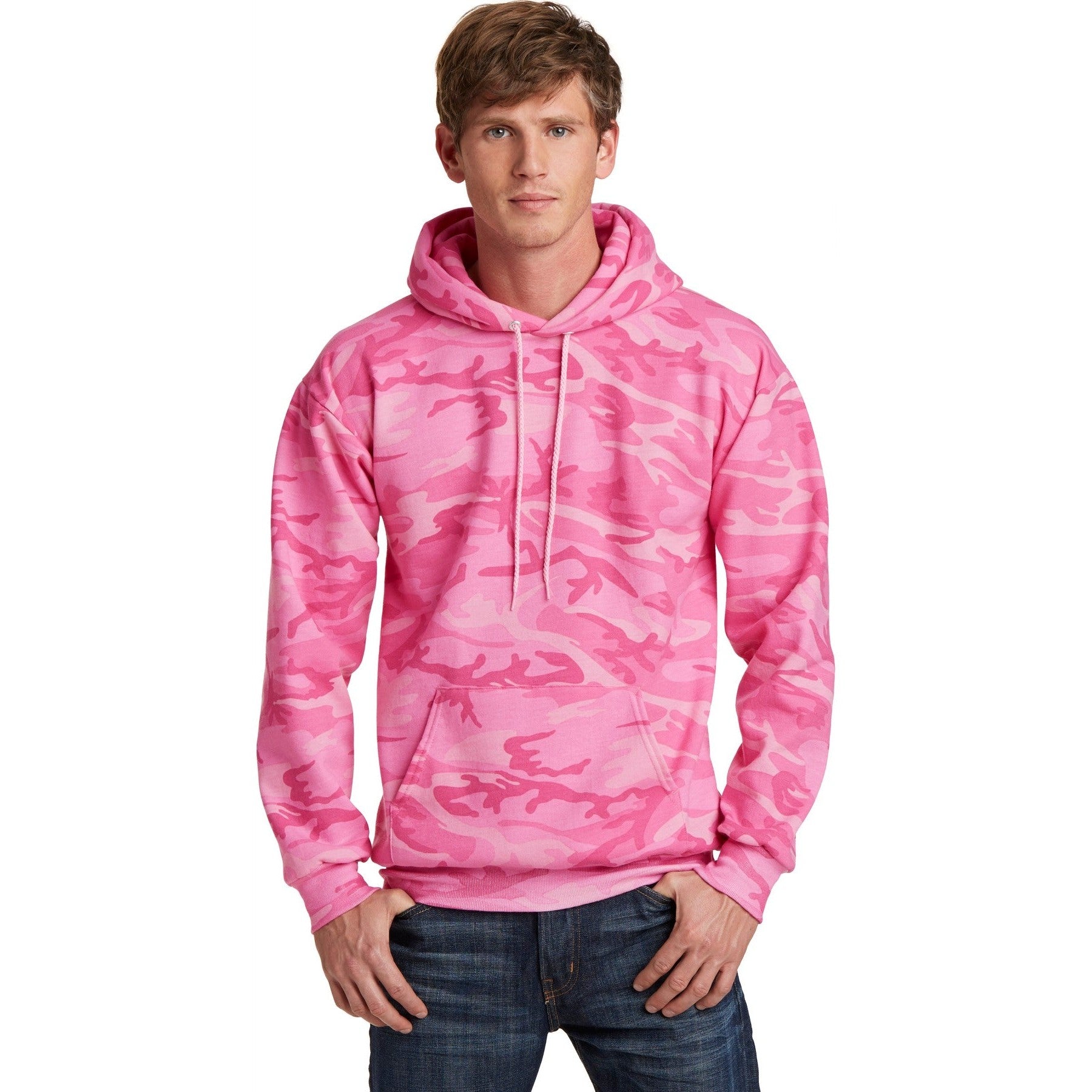 Port & Company-Port & Company® Core Fleece Camo Pullover Hooded Sweatshirt. PC78HC-MedTech-5